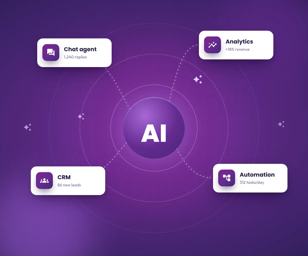 AI assistant and rocket — Zonan System